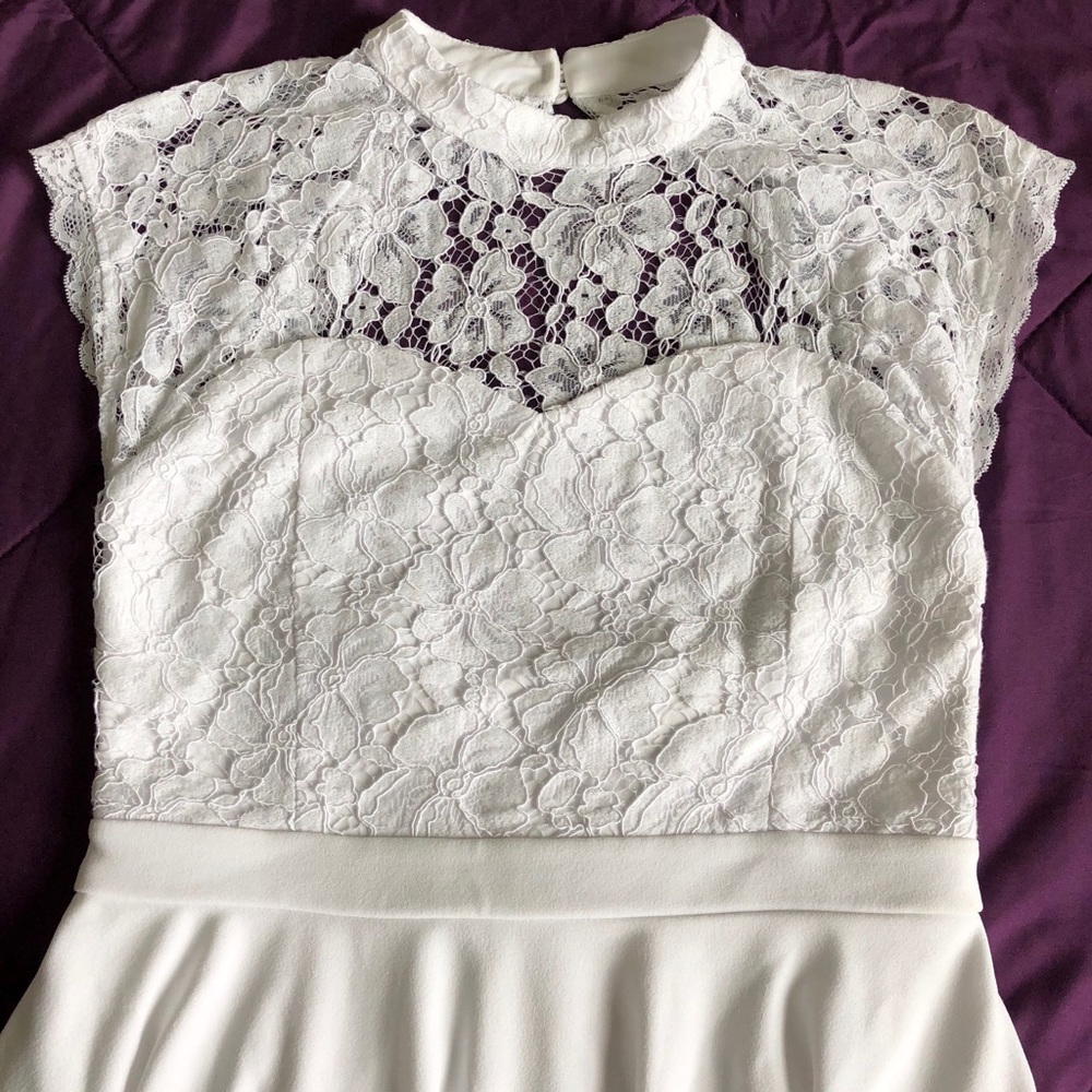 White Lace Dress